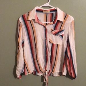 2 for 10 Summer Blouse Knotted Front
